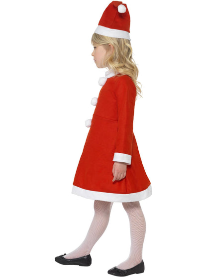 Santa Girl Costume, Red  Wholesale