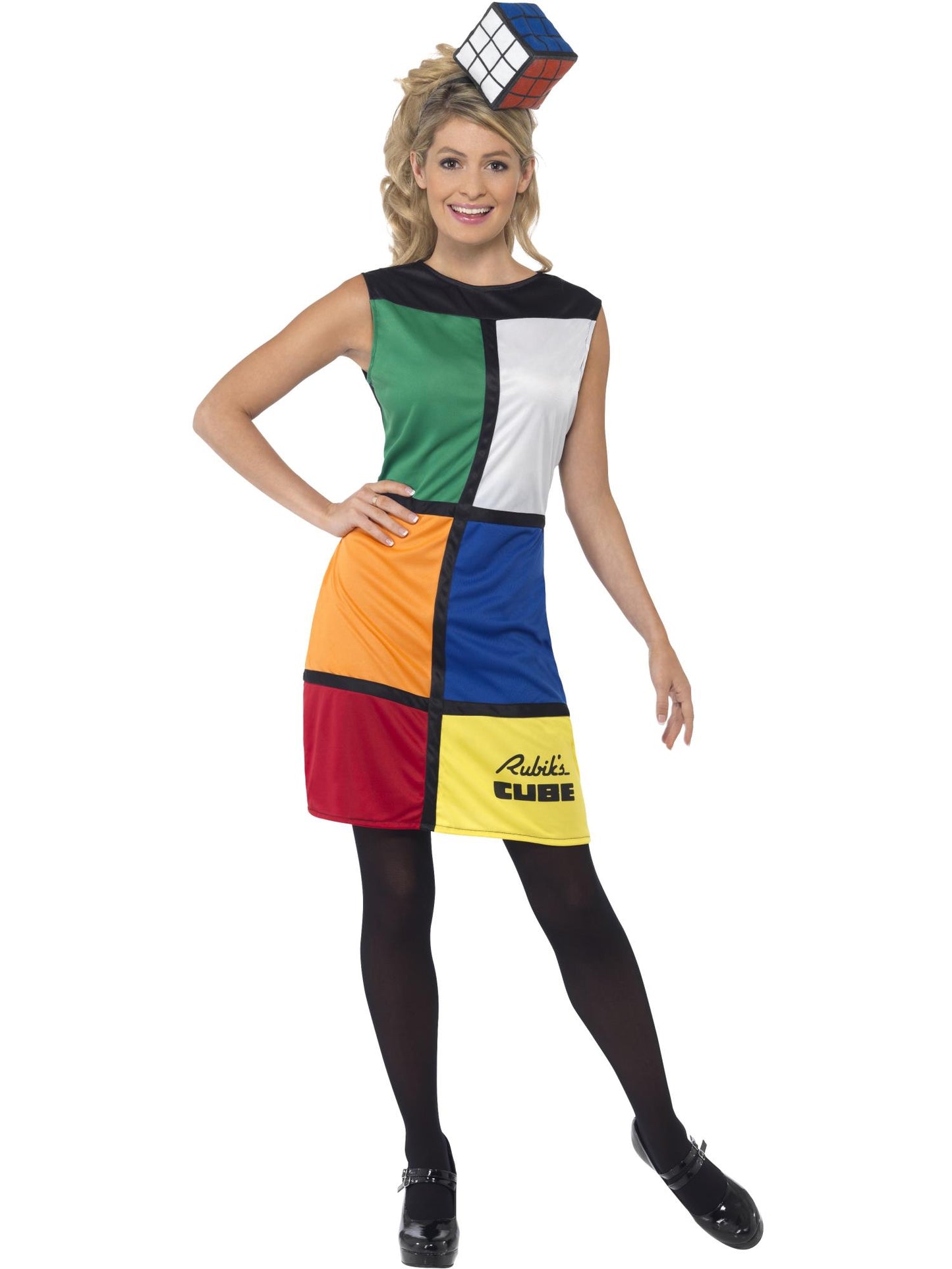 Rubik's Cube Costume, Multi-Coloured  Wholesale
