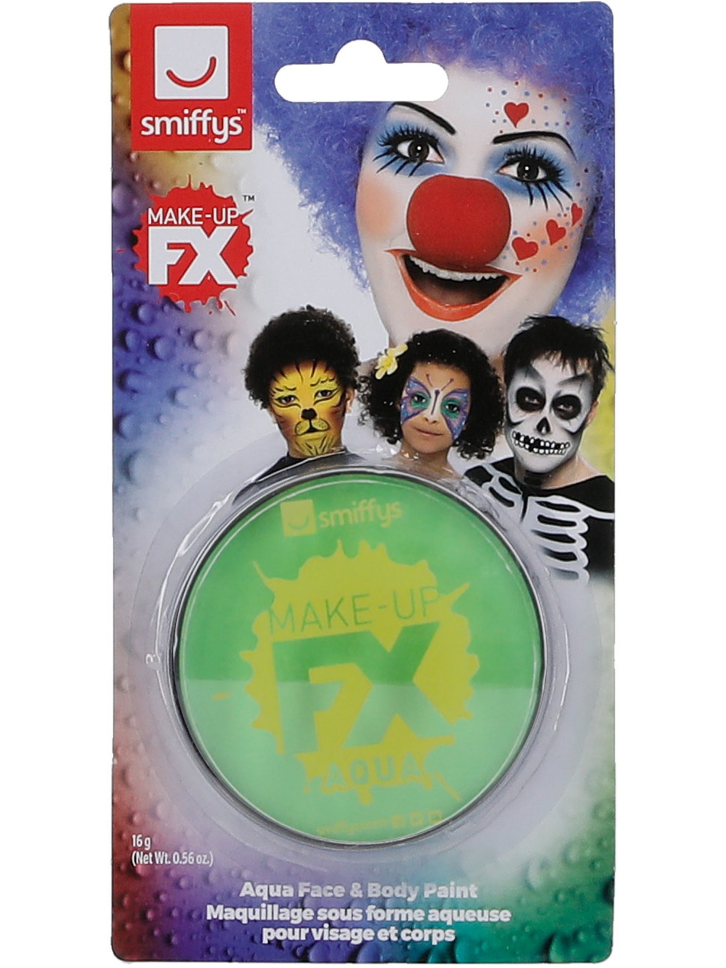 Smiffys Make-Up FX, Lime Green  Wholesale