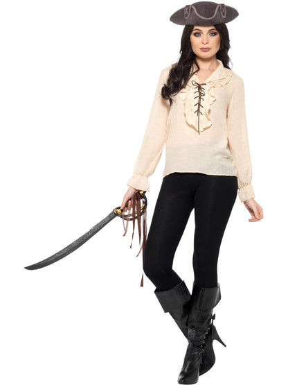 Pirate Shirt, Ivory  Wholesale