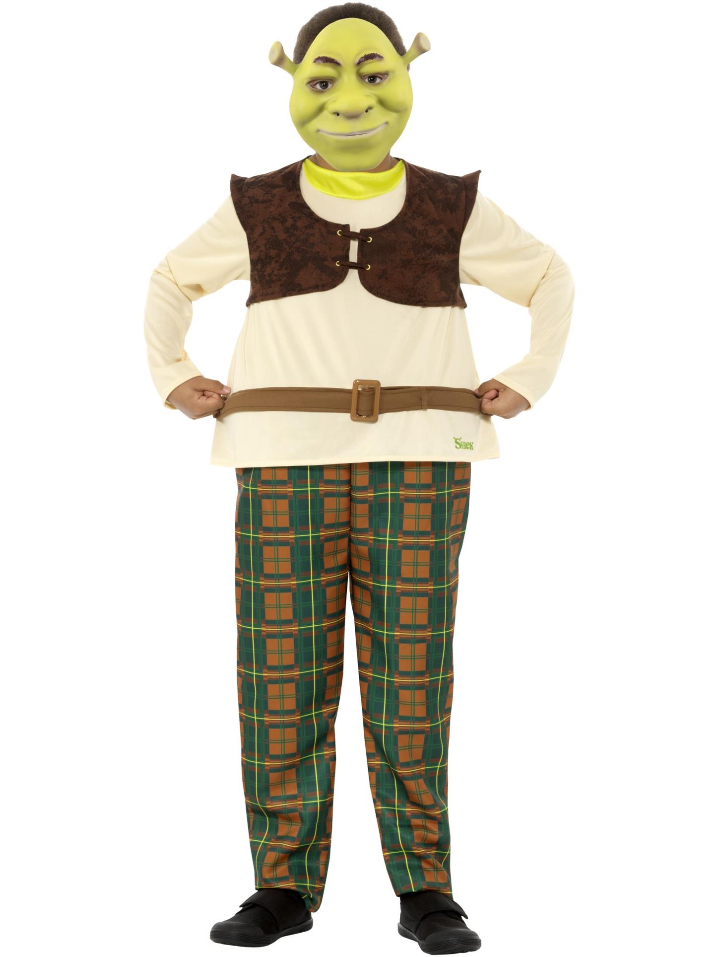 Shrek Kids Deluxe Costume, Green  Wholesale
