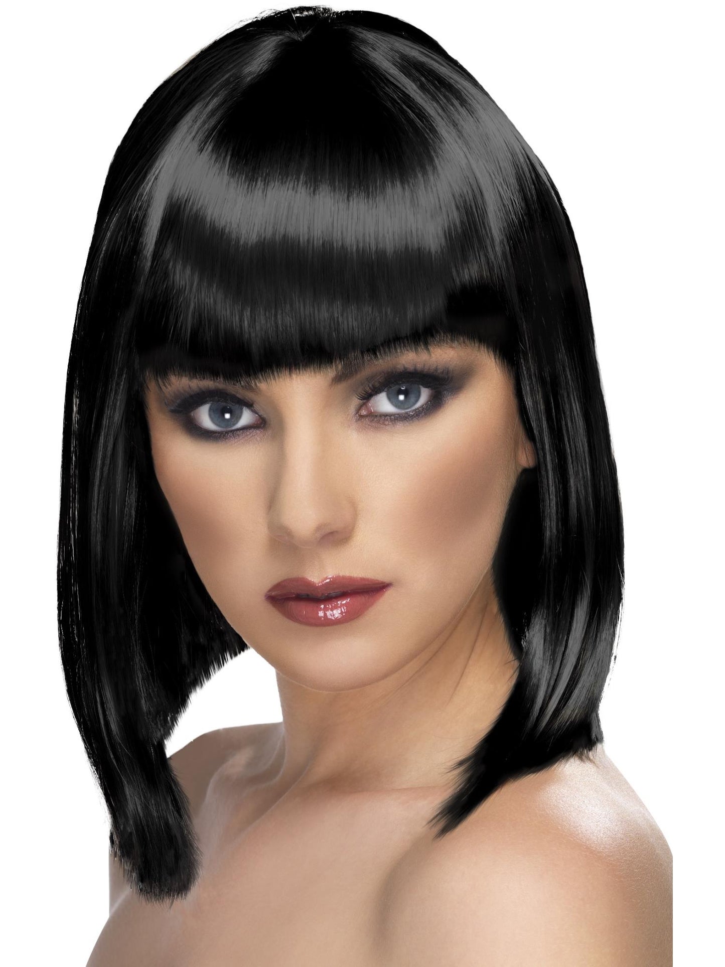 Glam Short Blunt Wig with Fringe  Wholesale
