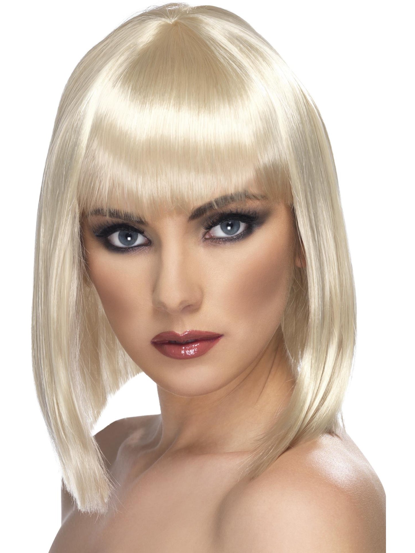 Glam Short Blunt Wig with Fringe  Wholesale