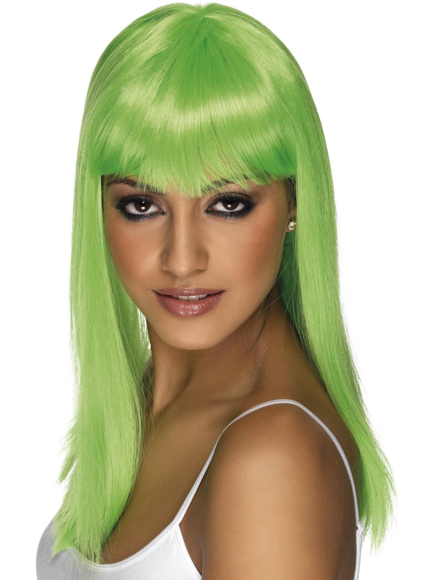 Glamourama Long and Straight Wig with Fringe  Wholesale