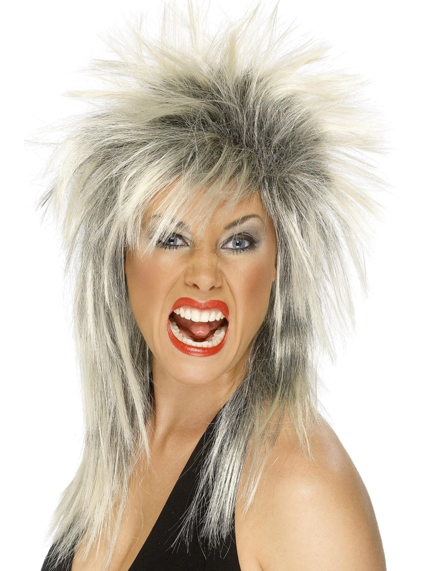 Rock Diva Long Mullet Wig  Wholesale