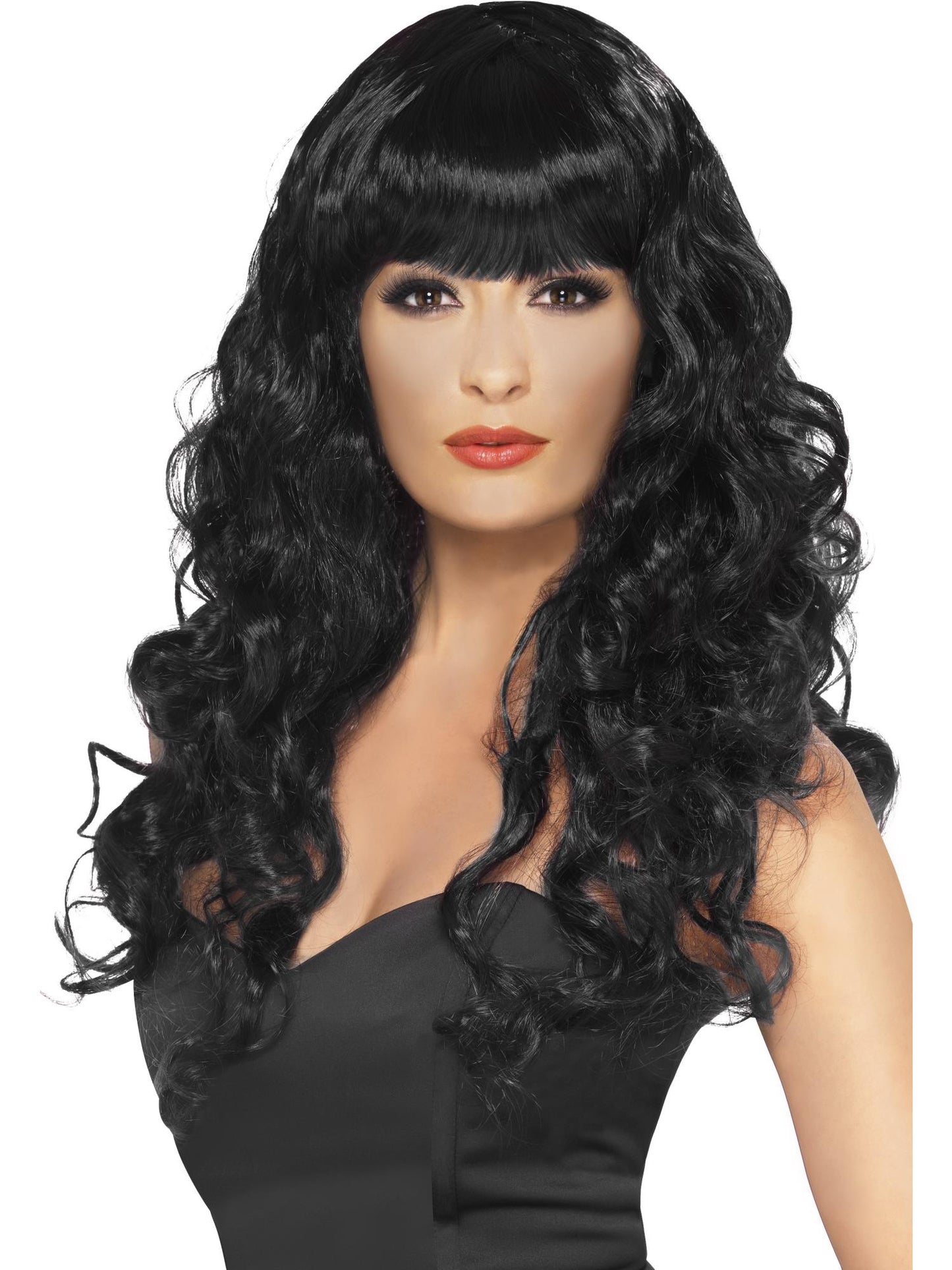Siren Long Curly Wig with Fringe  Wholesale