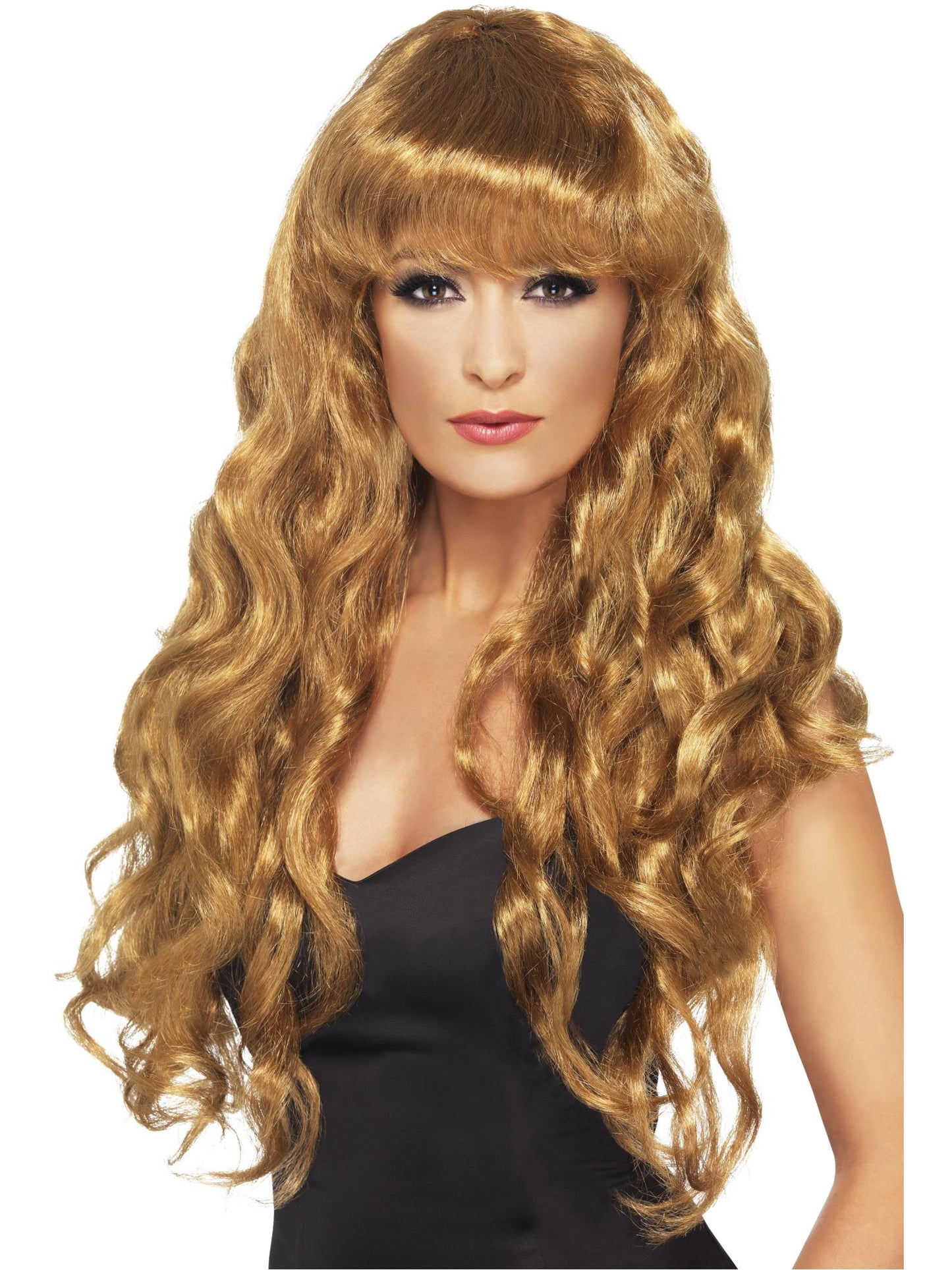 Siren Long Curly Wig with Fringe  Wholesale