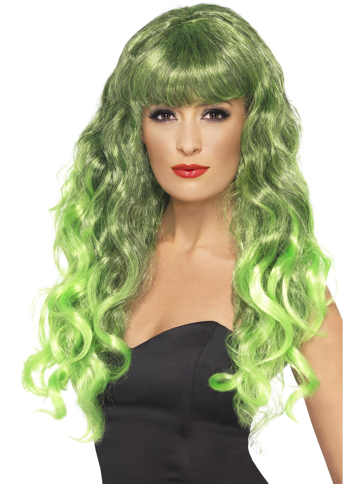 Siren Long Curly Wig with Fringe  Wholesale