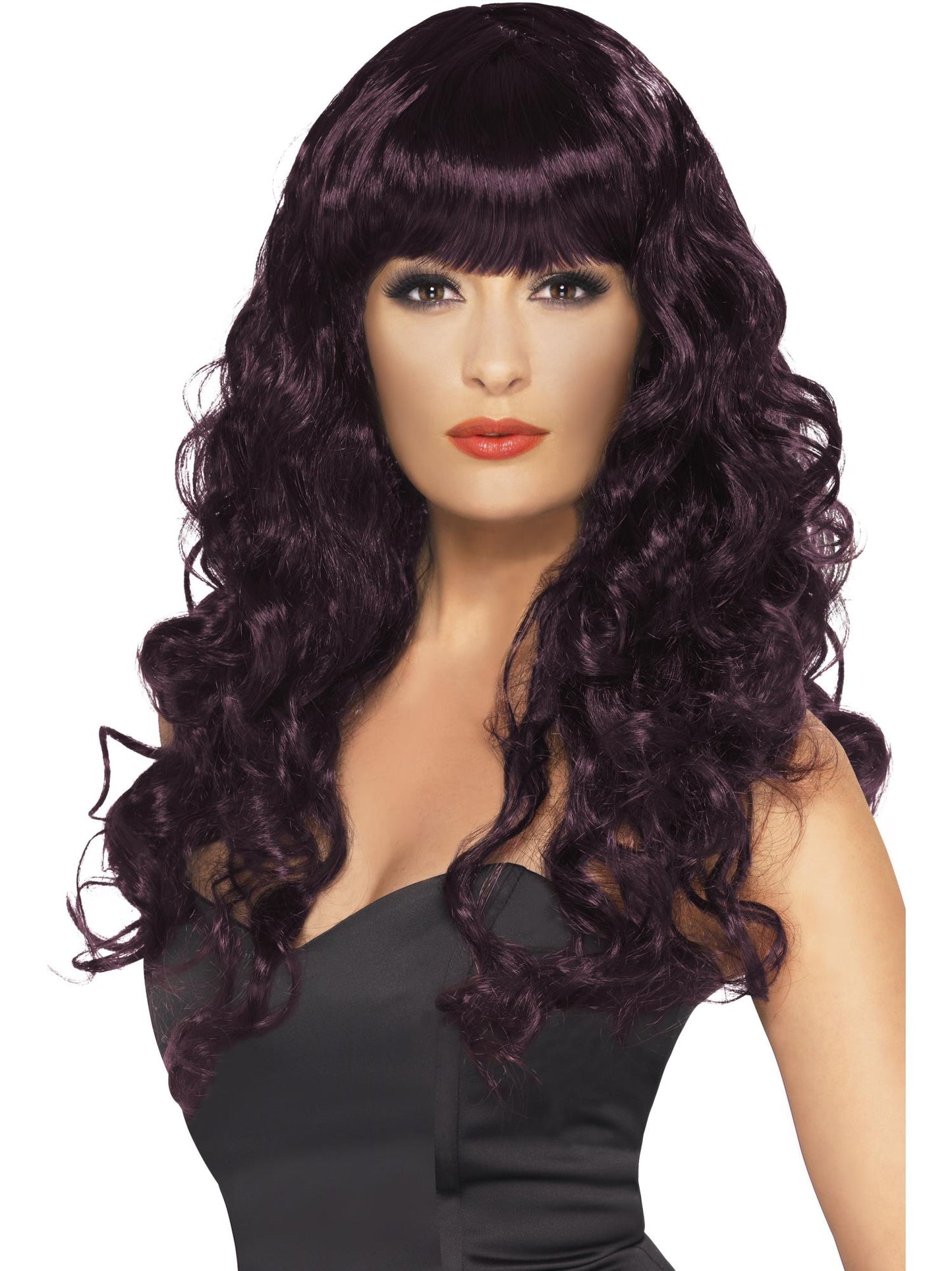 Siren Long Curly Wig with Fringe  Wholesale
