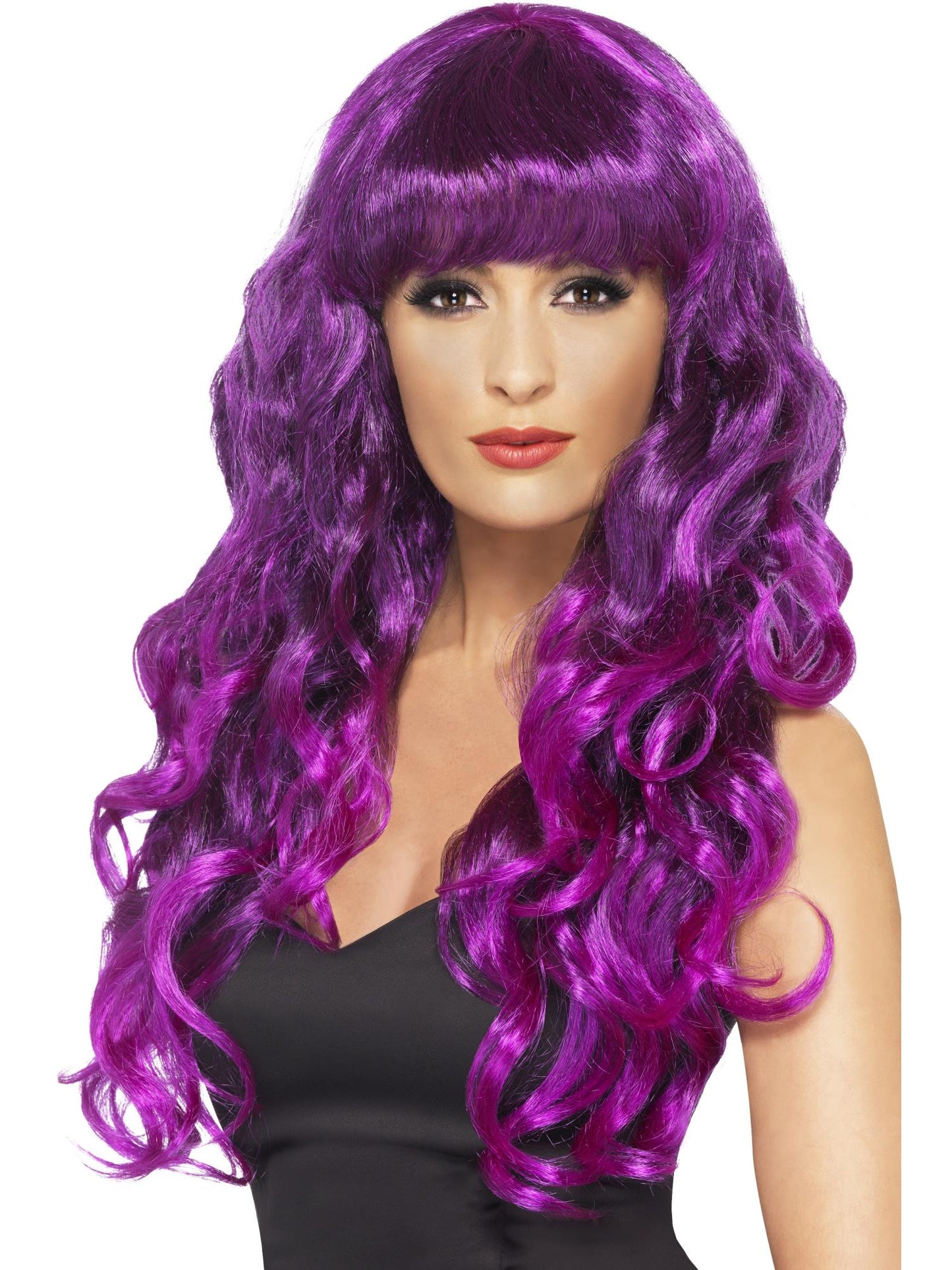 Siren Long Curly Wig with Fringe  Wholesale
