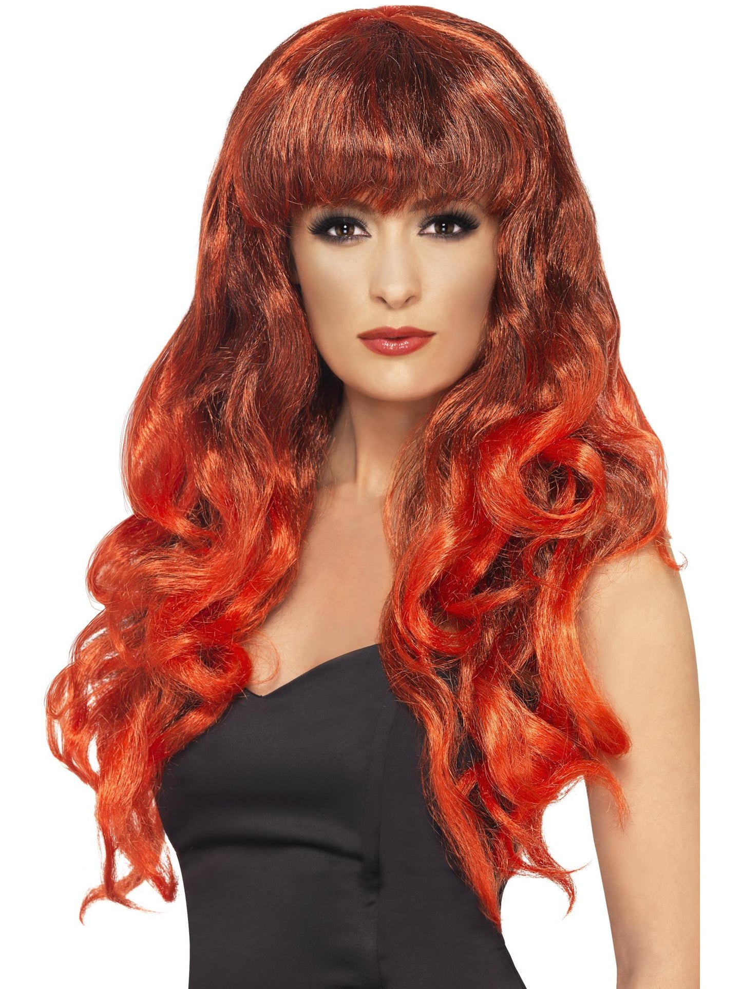 Siren Long Curly Wig with Fringe  Wholesale