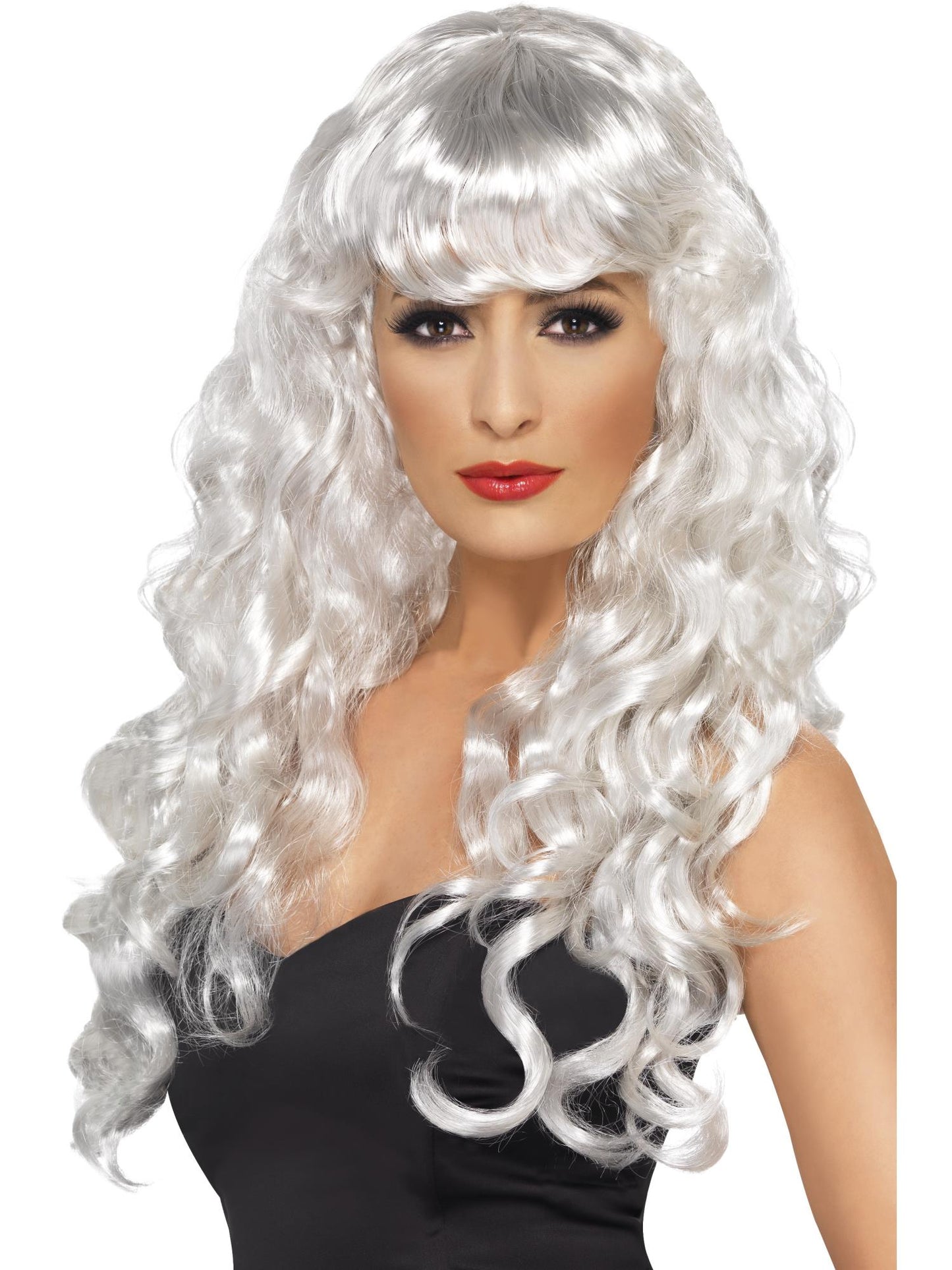 Siren Long Curly Wig with Fringe  Wholesale