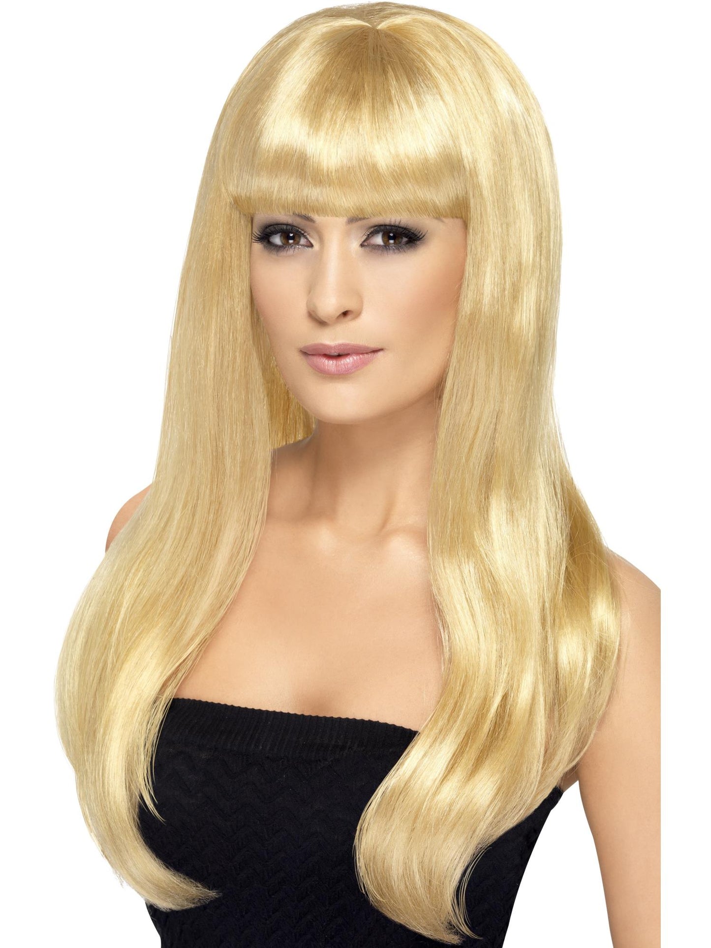 Babelicious Long Straight Wig with Fringe  Wholesale