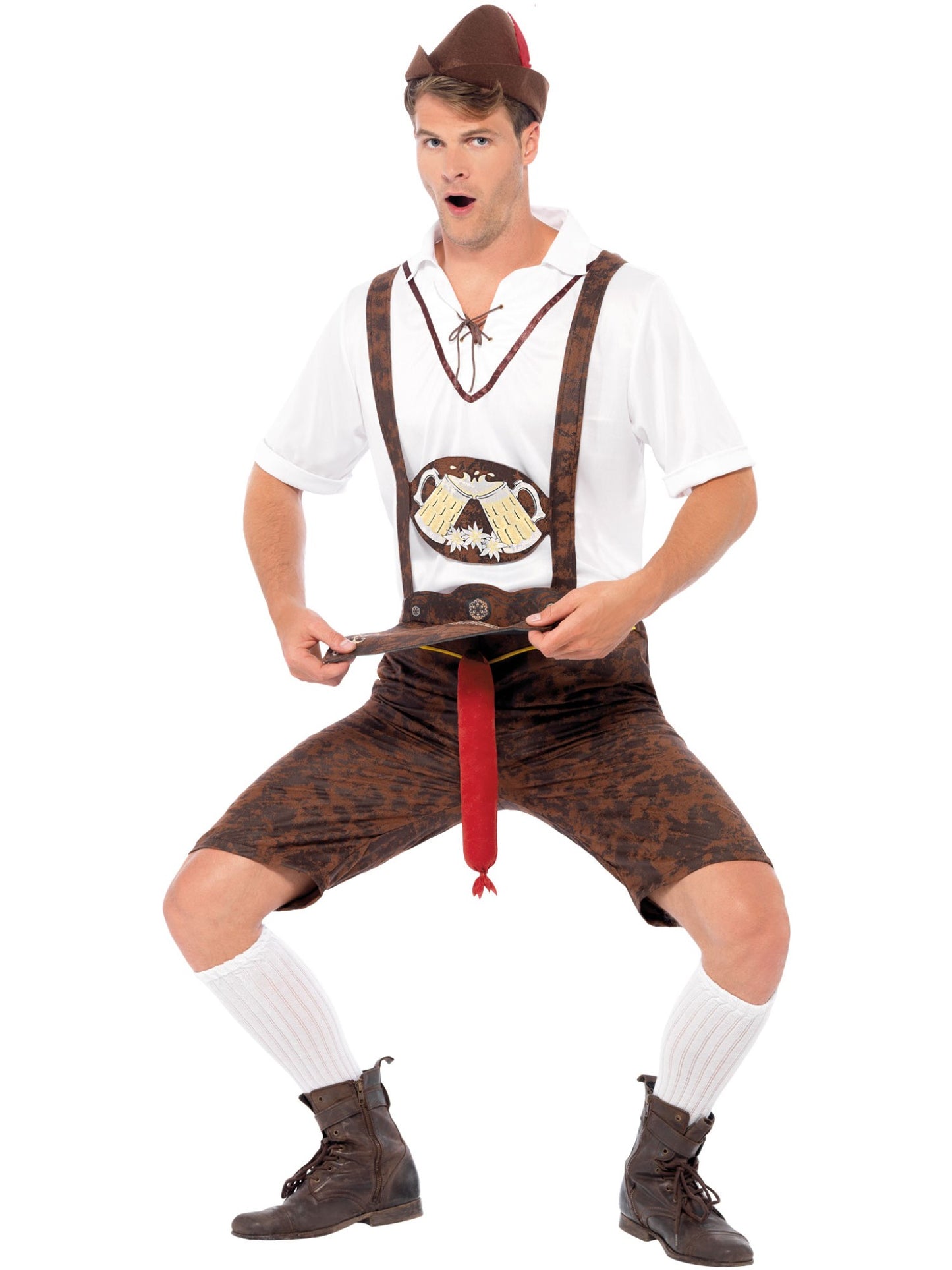 Brad Wurst Costume, Brown  Wholesale