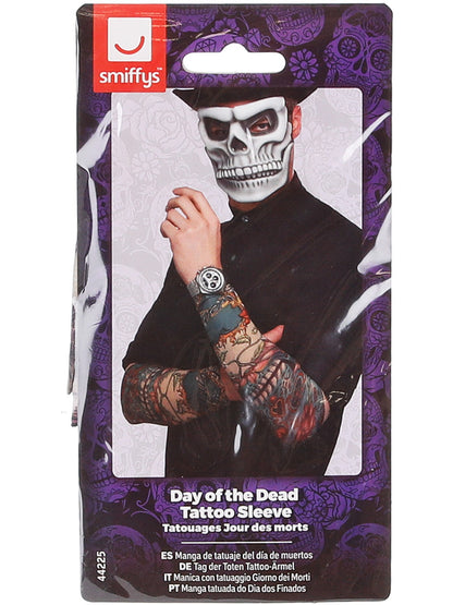 Day of the Dead Tattoo Sleeve, Multi-Coloured  Wholesale