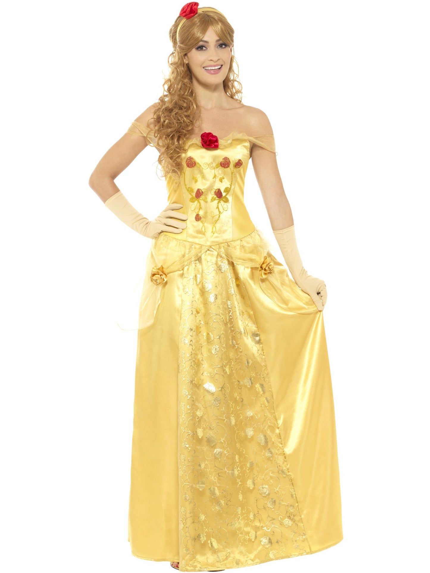 Golden Princess Costume, Gold  Wholesale