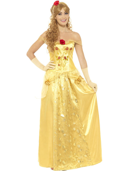 Golden Princess Costume, Gold  Wholesale