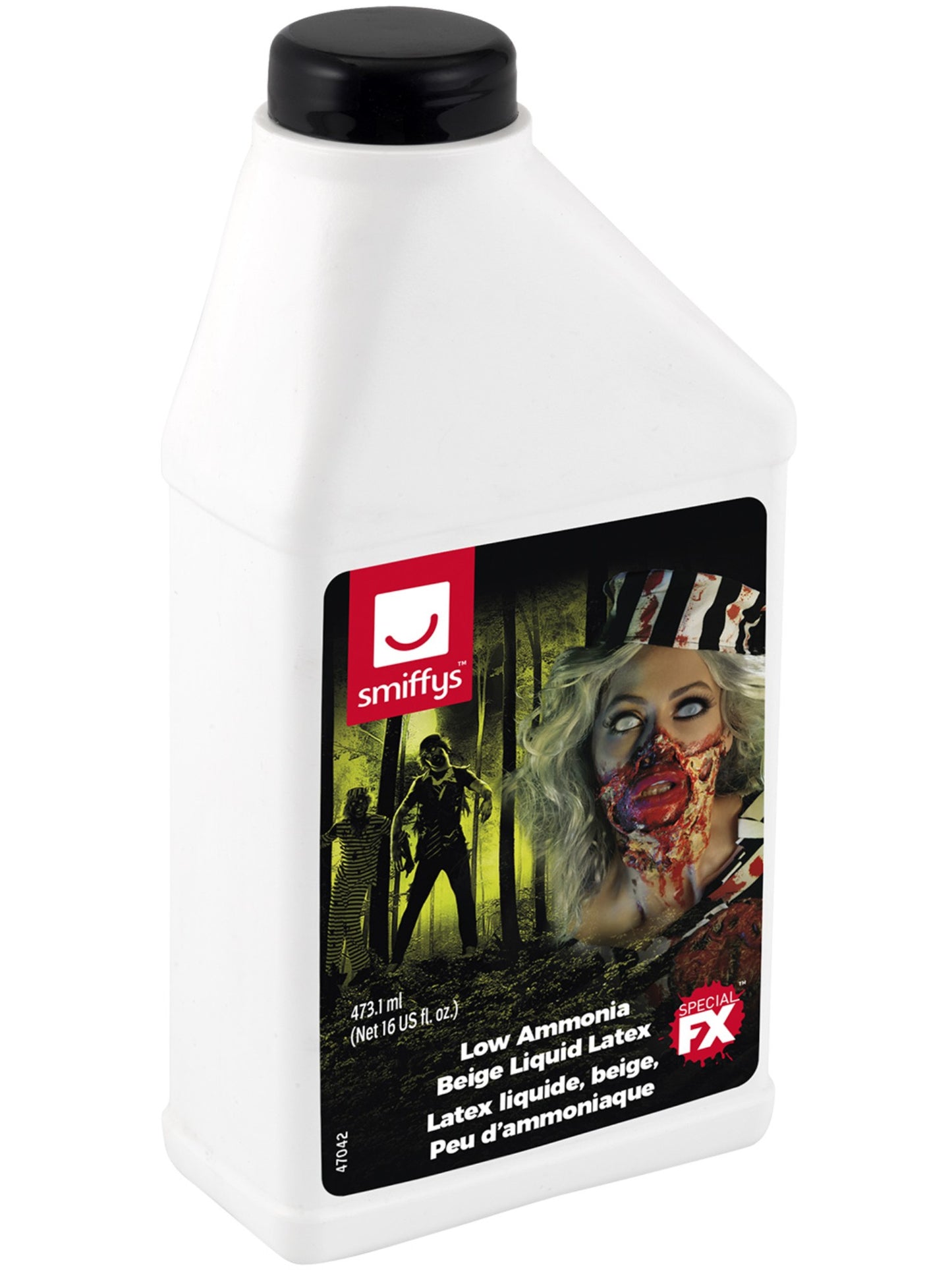Smiffys Make-Up FX, Zombie Liquid Latex, Beige  Wholesale