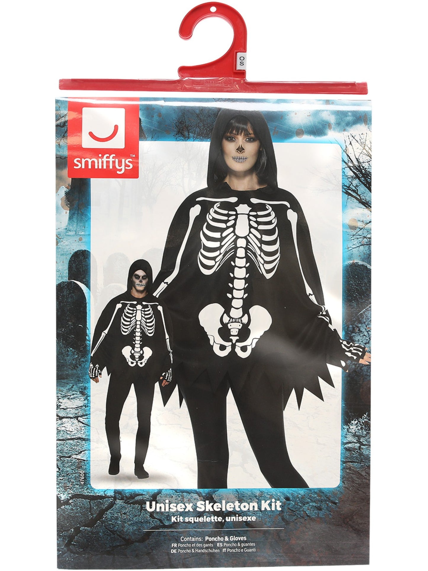 Skeleton Kit, Unisex, Black  Wholesale