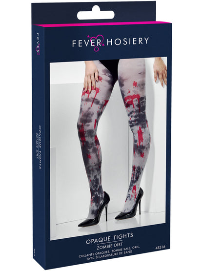 Opaque Tights, Zombie Dirt, Grey  Wholesale