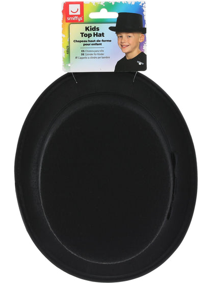 Kids Top Hat, Black  Wholesale