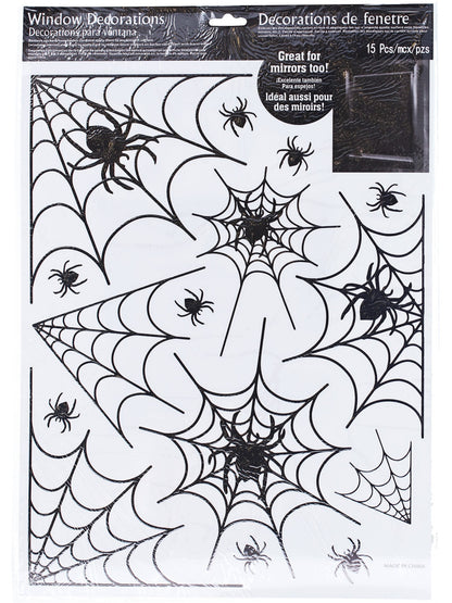 Spider Window Stickers, 1 Sheet  Wholesale