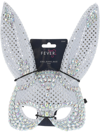 Fever Silver Jewel Bunny Mask  Wholesale