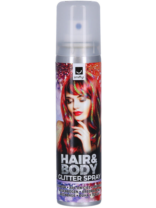Smiffys Make-Up FX, Hair & Body Spray, Rainbow  Wholesale