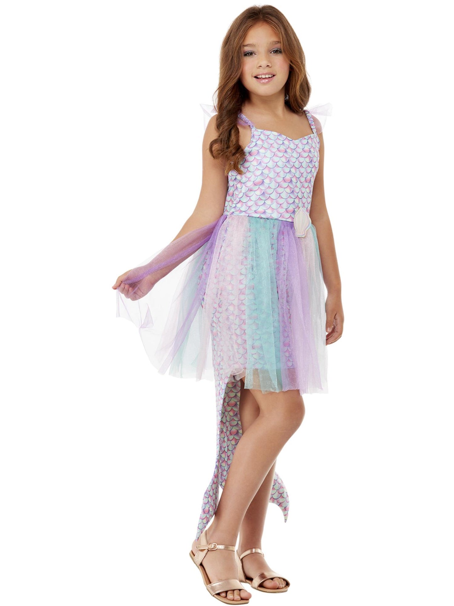 Muschel Meerjungfrau, Lila, Kleid