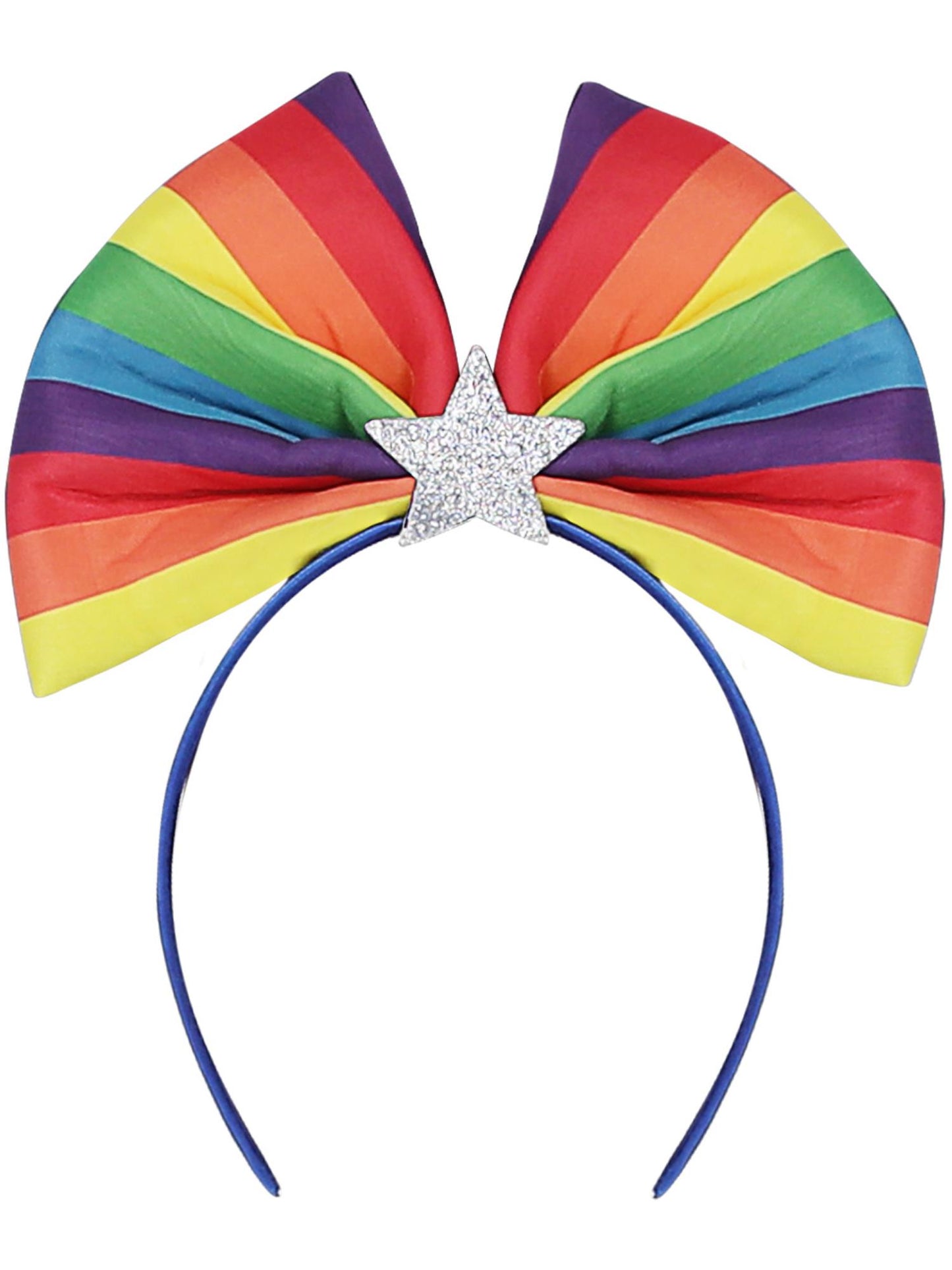 Regenbogen-Flagge-Schleifenstirnband