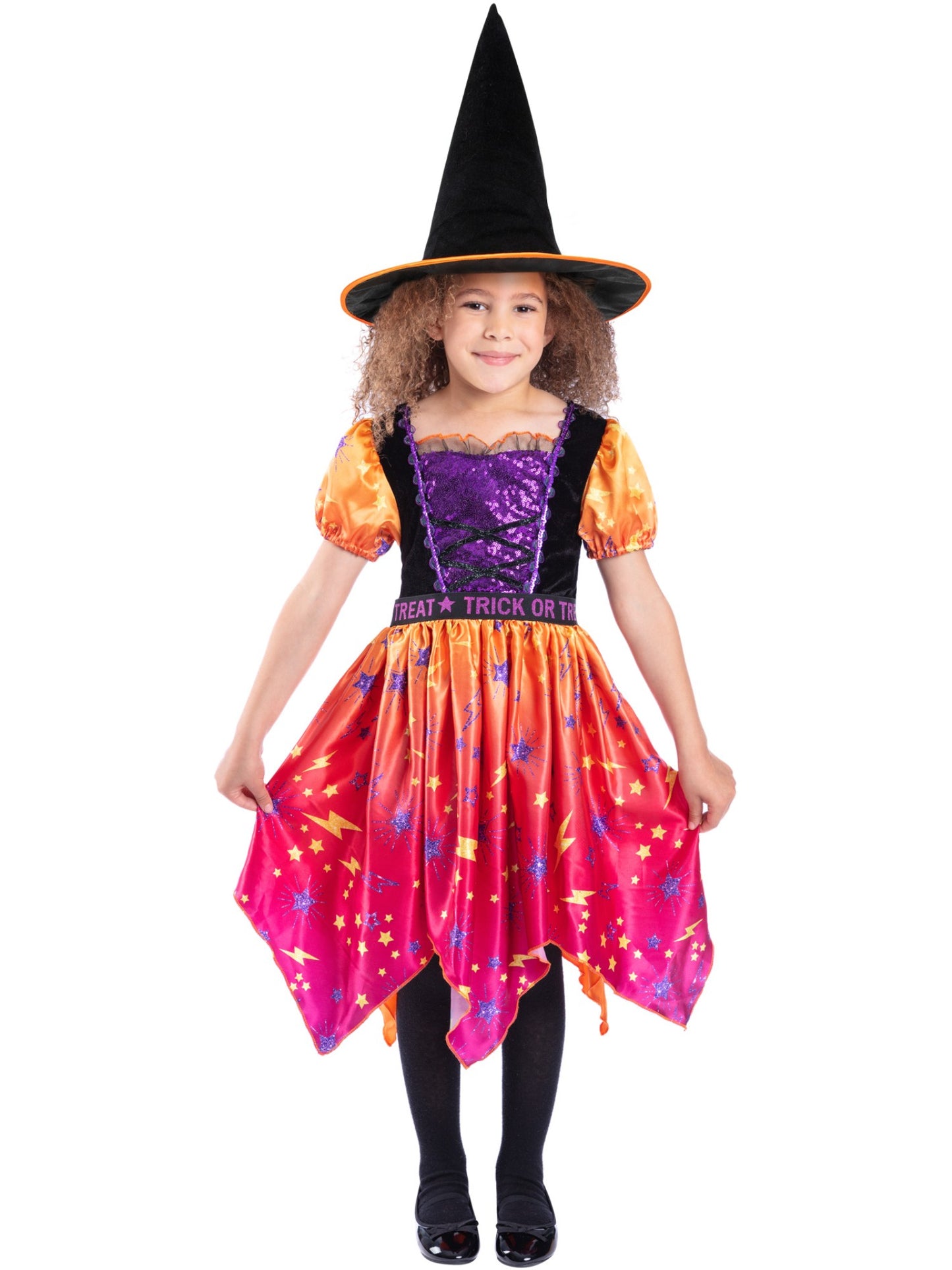 Moon & Stars Witch Costume  Wholesale