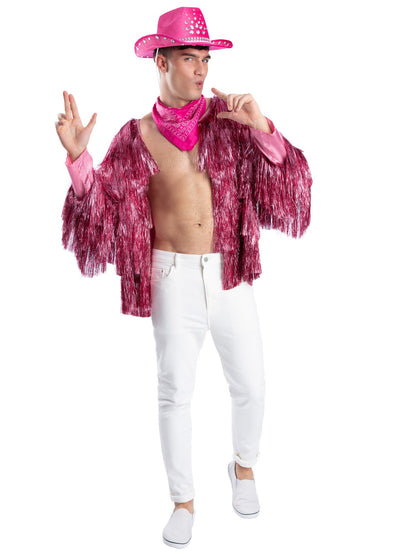 Veste de fête guirlande Fever, Rose