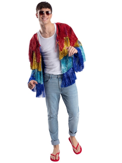 Fever Lametta Festival Jacke, mehrfarbig