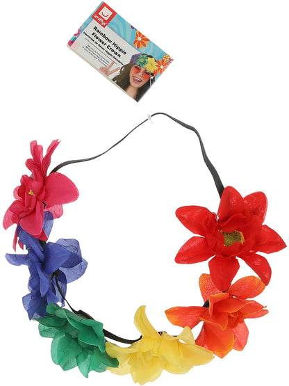 Rainbow Hippie Flower Crown  Wholesale