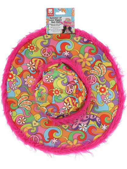 Summer of Love Hippie Sun Hat  Wholesale