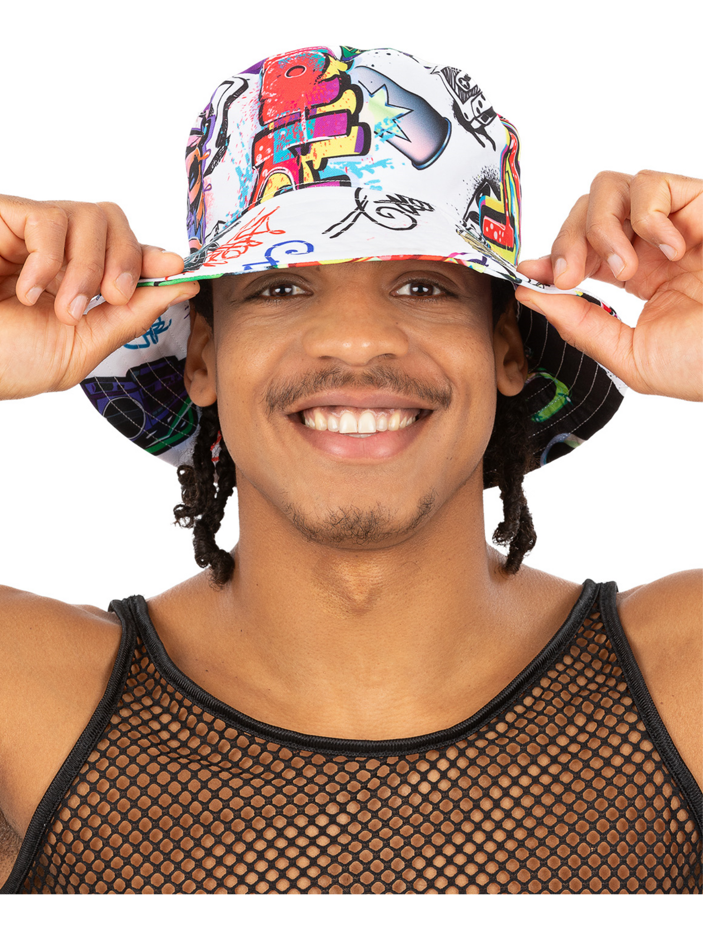90s Graffiti Bucket Hat  Wholesale