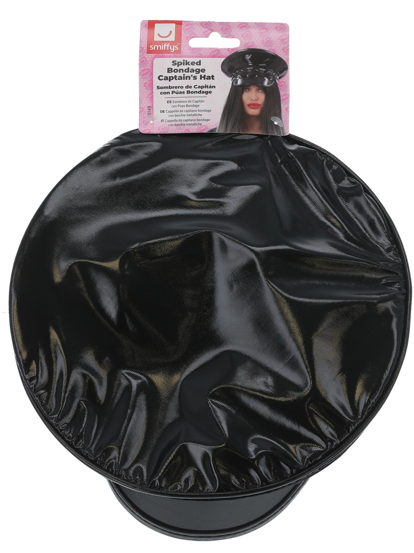 Spiked Bondage Captains Hat  Wholesale