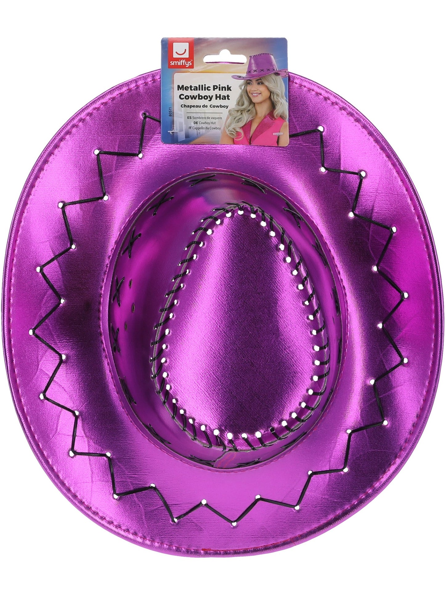 Metallic Pink Cowboy Hat  Wholesale