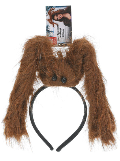 Hairy Tarantula Spider Headband, Brown  Wholesale