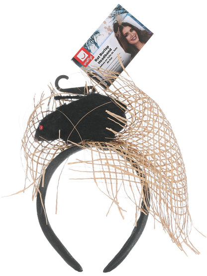 Rat Burlap Headband  Wholesale