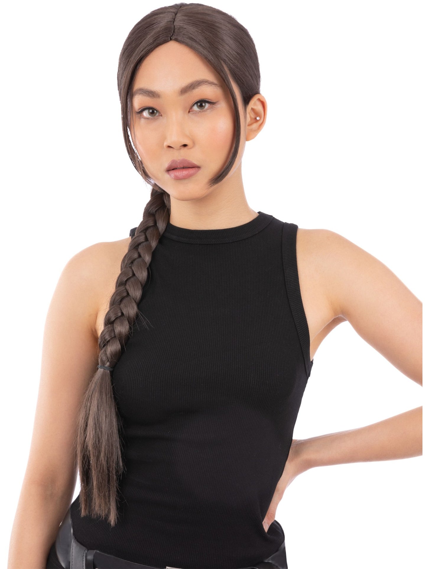 90s Video Game Vixen Plait Wig  Wholesale