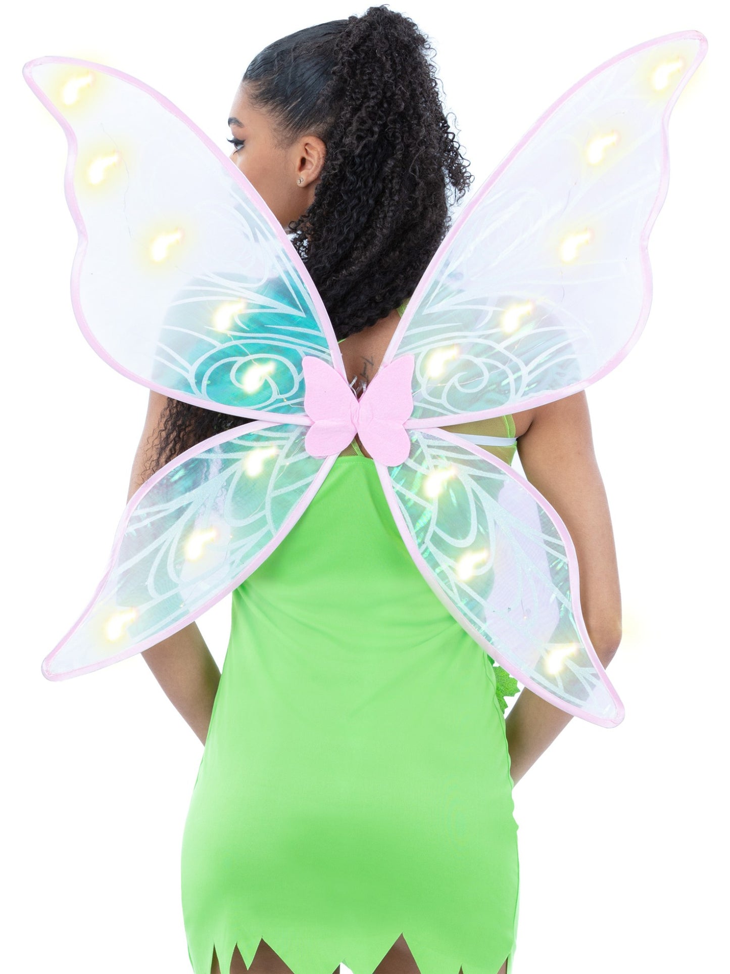Adult LED Iridescent Light Up Fairy Wings  Wholesale