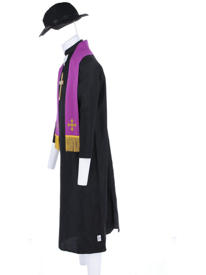 The Exorcist, Father Merrin Priest Costume, Robe  Wholesale