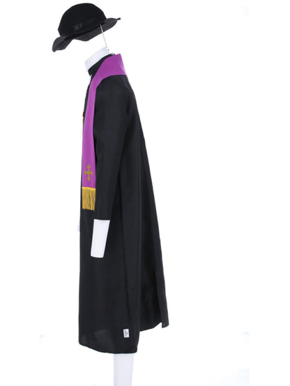 The Exorcist, Father Merrin Priest Costume, Robe  Wholesale