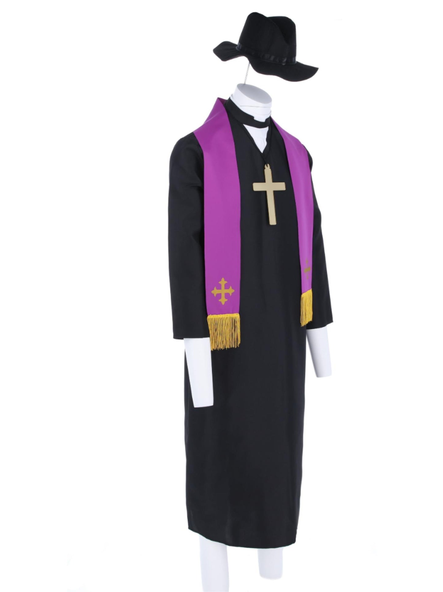 The Exorcist, Father Merrin Priest Costume, Robe  Wholesale