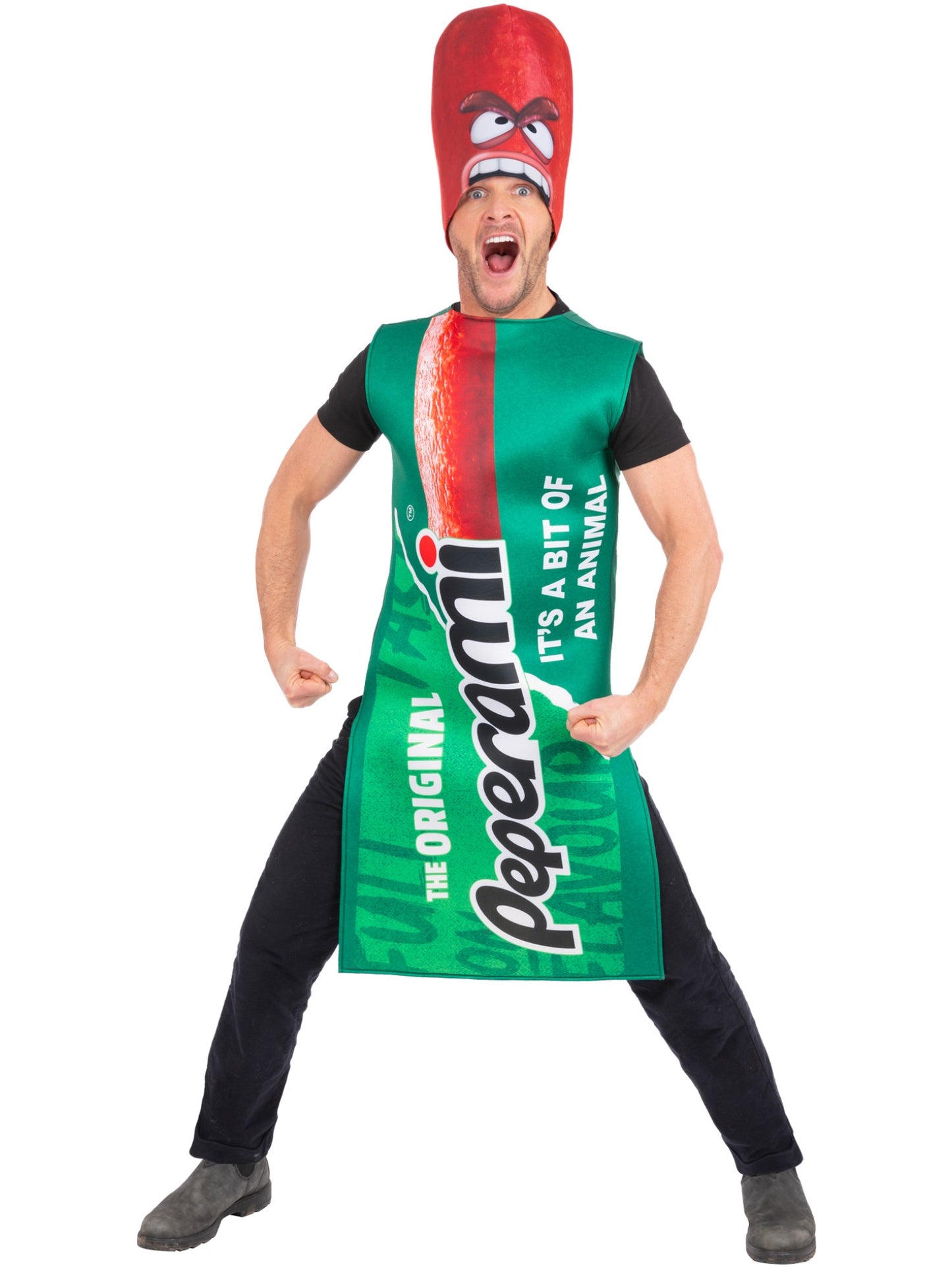 Peperami Animal Break Out Costume  Wholesale