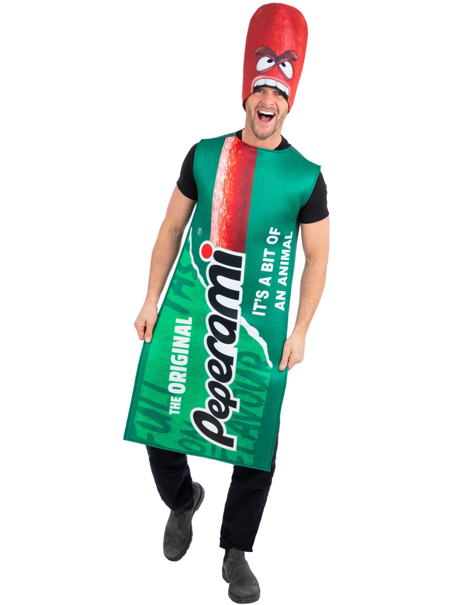 Peperami Animal Break Out Costume  Wholesale