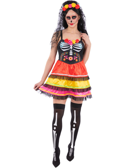 Day of the Dead Fiesta Costume  Wholesale