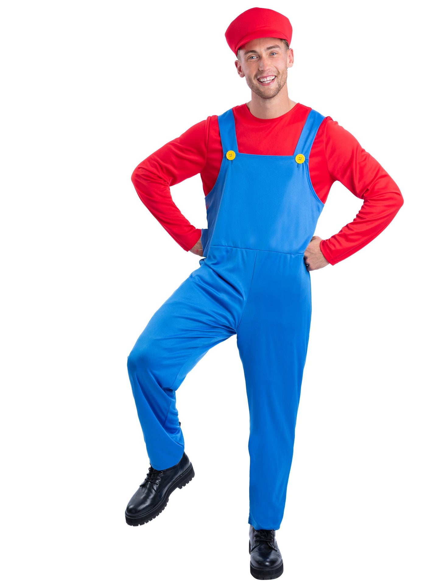 Red Plumber Costume  Wholesale