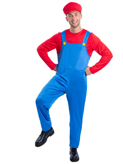 Red Plumber Costume  Wholesale